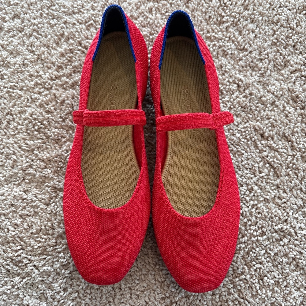 Rothys Square Mary Jane Flat